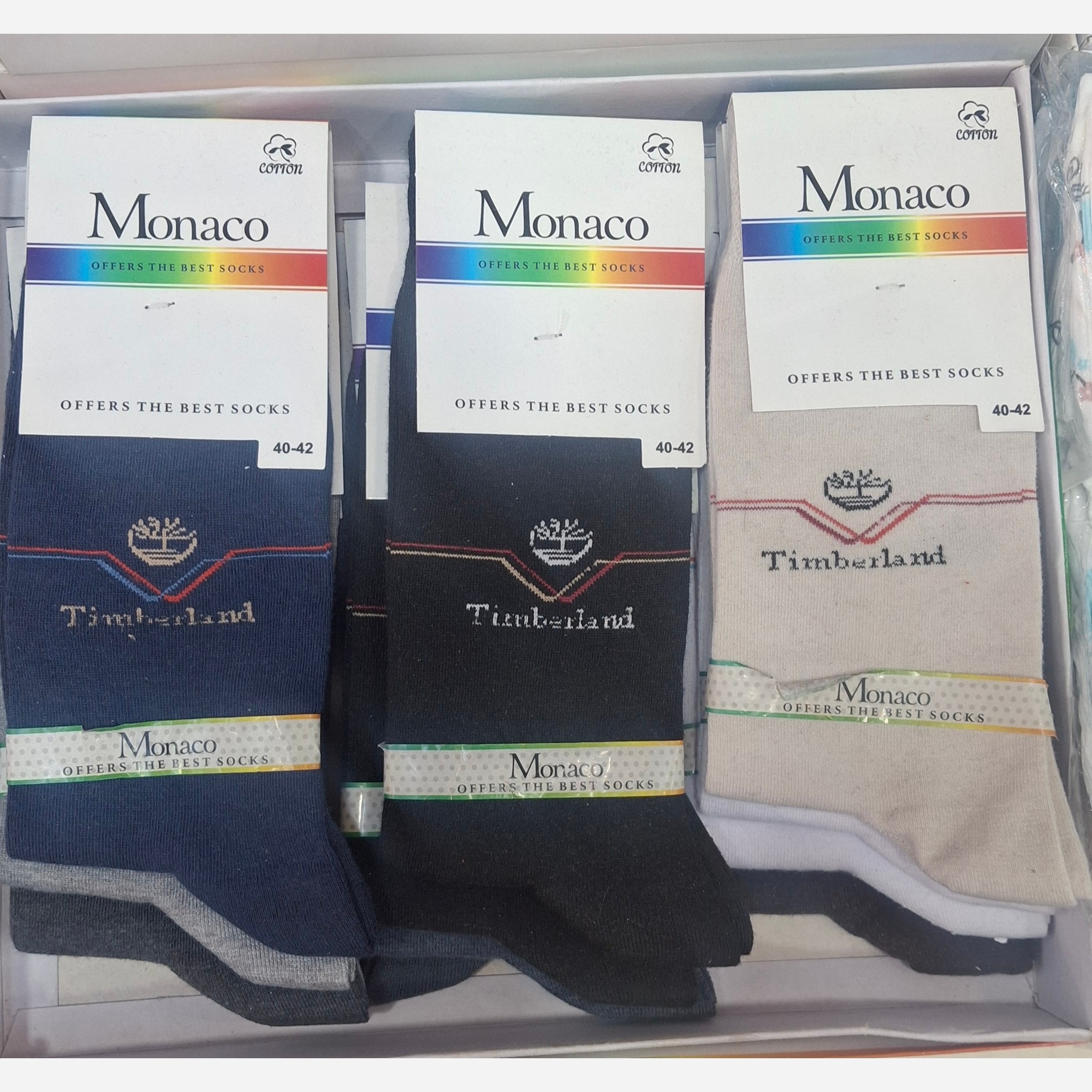 جوراب مردانه موناکو (monaco) اورجینال 12 عددی