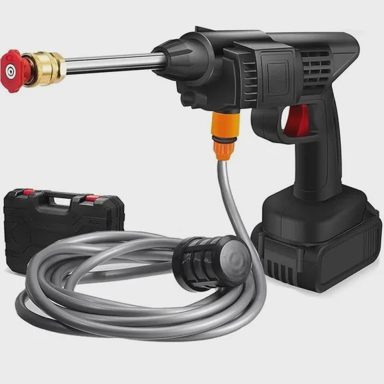 کارواش تک باتری شارژی مدل Cleaning Gun ضمانت اصالت و ظمانت قیمت کالا