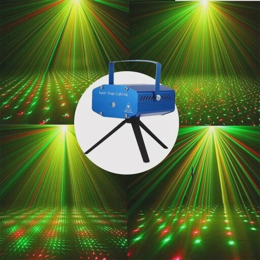 لیزر رقص نور Mini Laser Stage Lighting ضمانت اصالت و ظمانت قیمت کالا