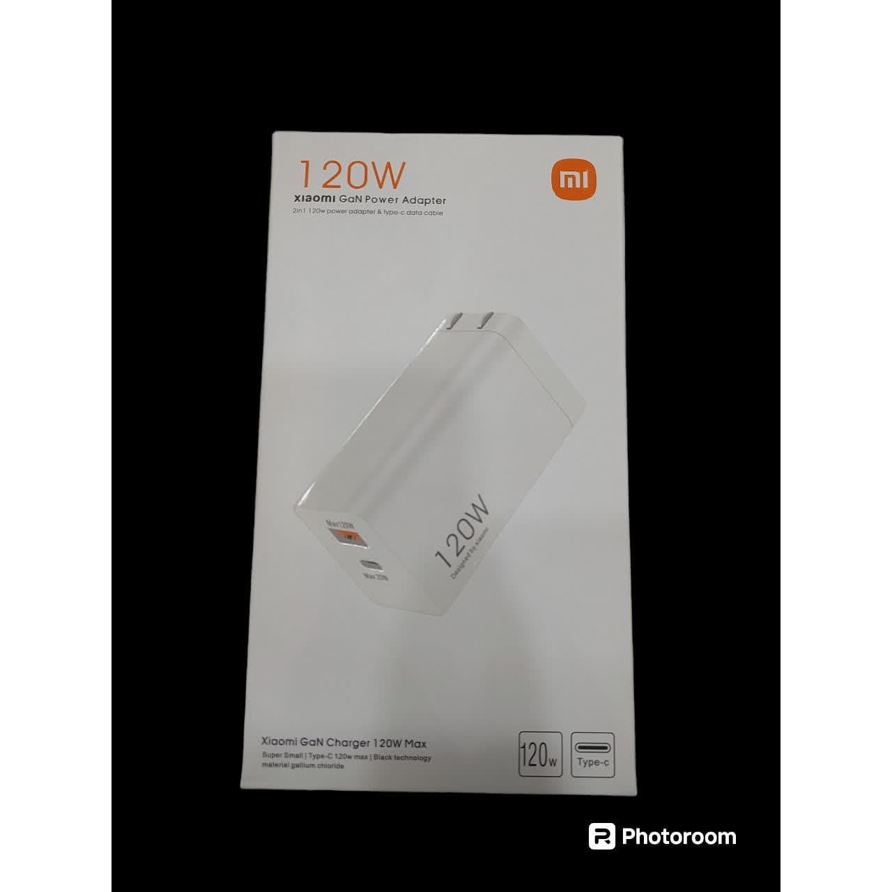 شارژر120 وات شیائومی با کارتن Xiaomi 120W ضمانت اصالت و ظمانت قیمت کالا