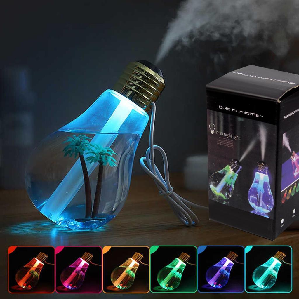 دستگاه بخور سرد لامپی ا BULB HUMIDIFIER ضمانت اصالت و ظمانت قیمت کالا