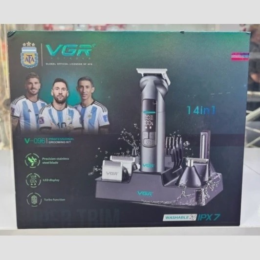 ست ماشین اصلاح وی جی آر مدل V-096 ضد آب