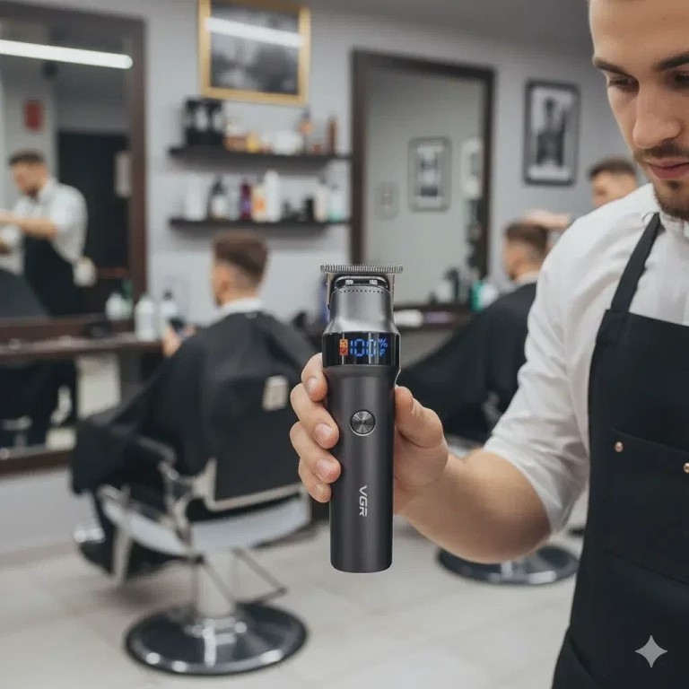ماشین اصلاح موی سر و صورت خط زن VGR V-987 پلمپ شرکتی اصلی