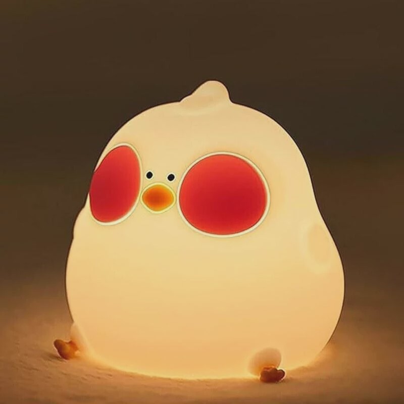 چراغ خواب سیلیکونی جوجه نشسته (اورجینال با ضمانت بازگشت)