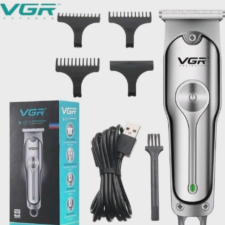 ماشین اصلاح موی سر و صورت وی جی ار مدل V-071 اصل پلمپ شرکتی