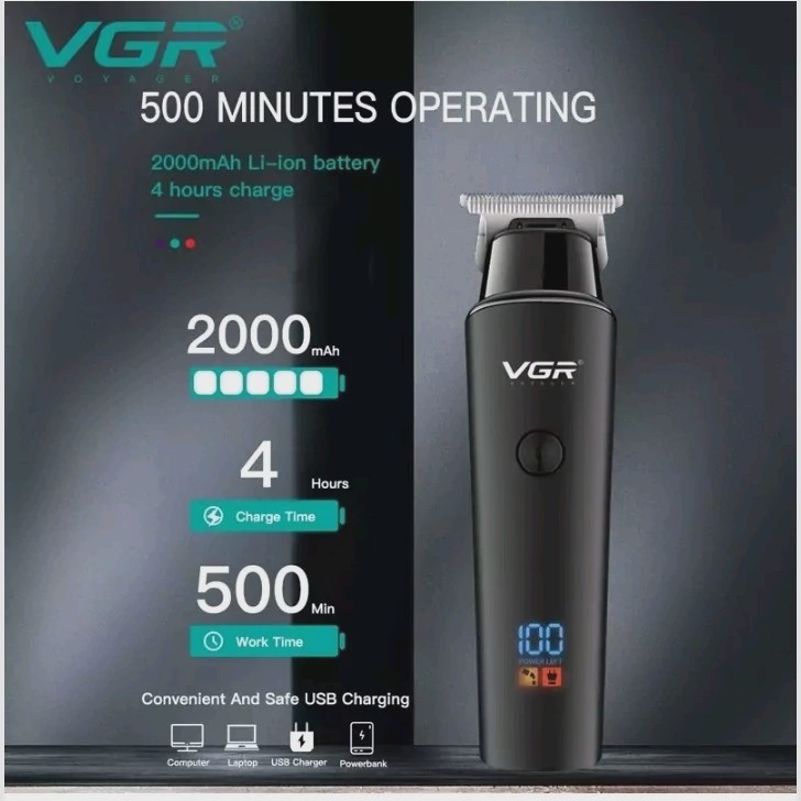 ماشین اصلاح خط زن و صفر زن V-937 وی جی ار(اصلی )