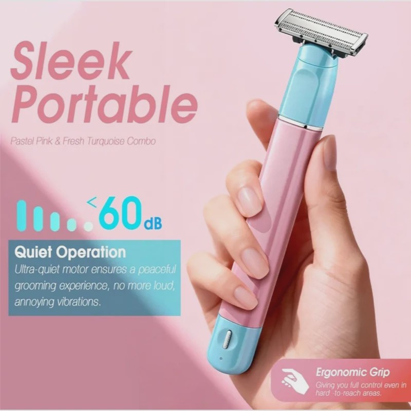 شیور اصلاح زنانه دی اس پی مدل DSP-70602 مخصوص اصلاح صورت و بدن