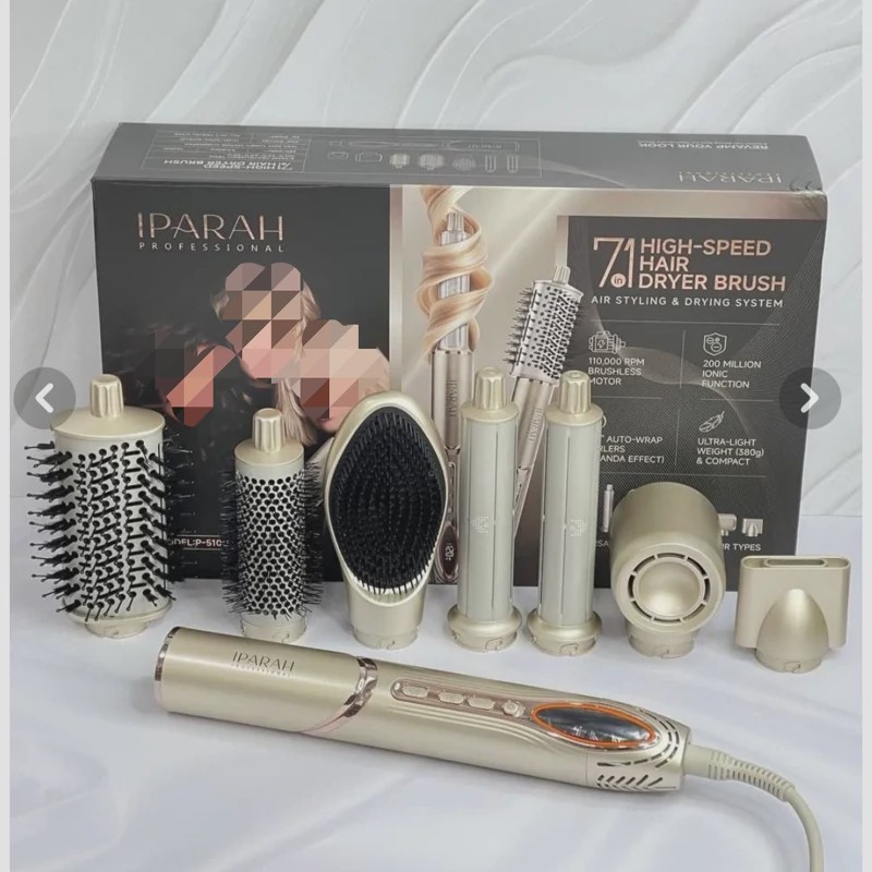 سشوار دایسون ایپارا مدل P510-G حالت دهنده 7 کاره مو سر
