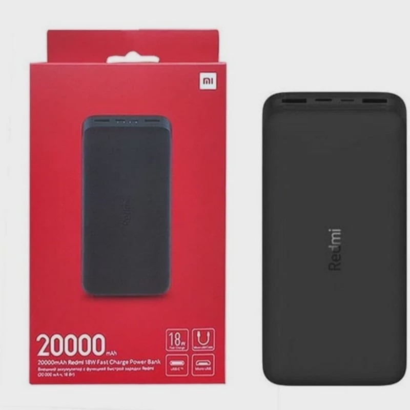پاور بانک شیائومی مدل Redmi PB200LZMظرفیت20000 میلی آمپر