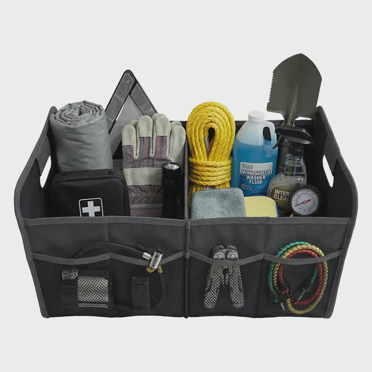 نظم دهنده صندوق عقب خودرو 40 لیتری گرین لاین مدل Green Lion Car Trunk Organizer 40L