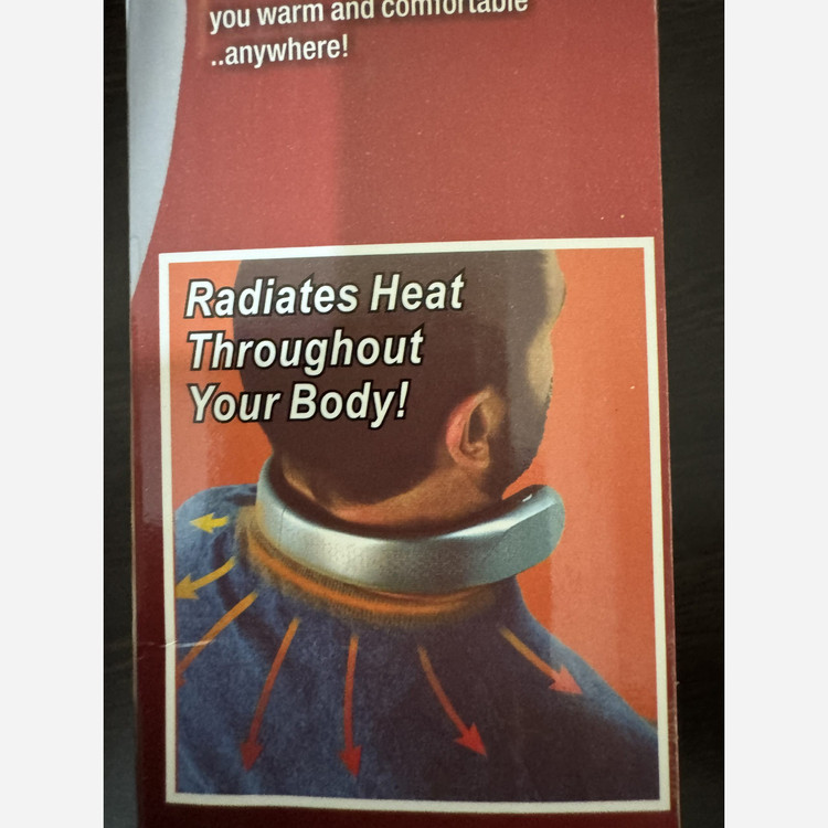 بخاری گردنی شارژی Wearable Personal Heater هیتر شخصی پوشیدنی