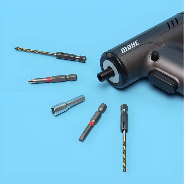 پیچ گوشتی برقی شارژی MDHL مدل MD-8728 ست کامل 29 تکه با باتری 2000 میلیآمپرساعت و شارژ Type-C