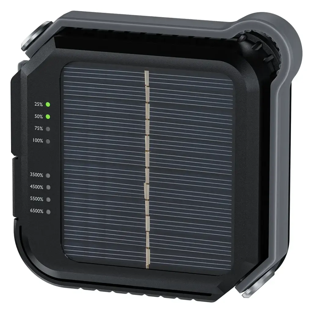چراغ خورشیدی گرین لاین Solar Lumix روشنایی 1000 لومن پاوربانک 4000 میلی آمپر