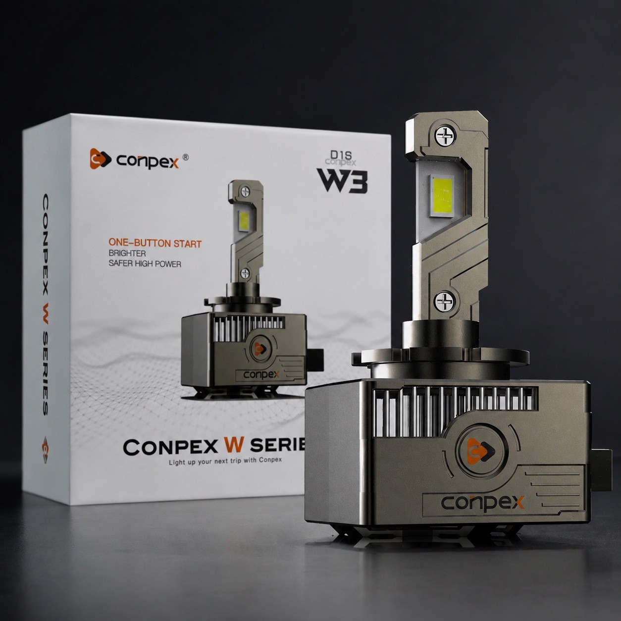 هدلایت کانپکس CONPEX W3 پایه D1S نور سفید 6000K