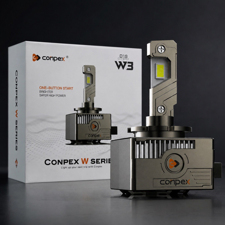 هدلایت کانپکس CONPEX W3 پایه D1S نور سفید 6000K