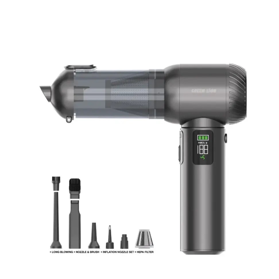 جارو و دمنده شارژی گرین لاین Multi-Force مدل GB-286X مکش 15000Pa موتور 100هزار دور