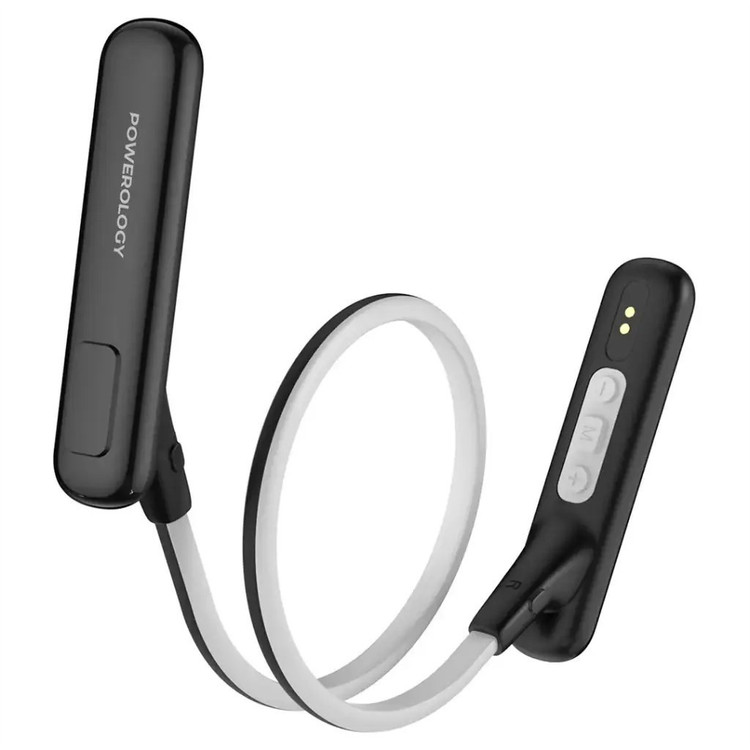 هندزفری دورگردنی مشکی Powerology VOIX ENC Neckband