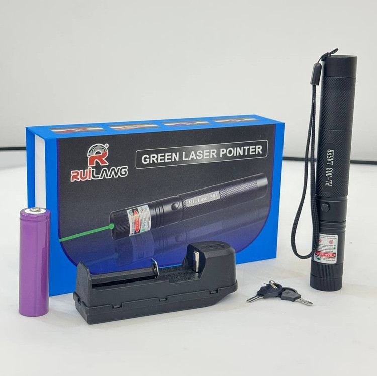 لیزر پوینتر نور سبز RL-303 برد کیلومتری