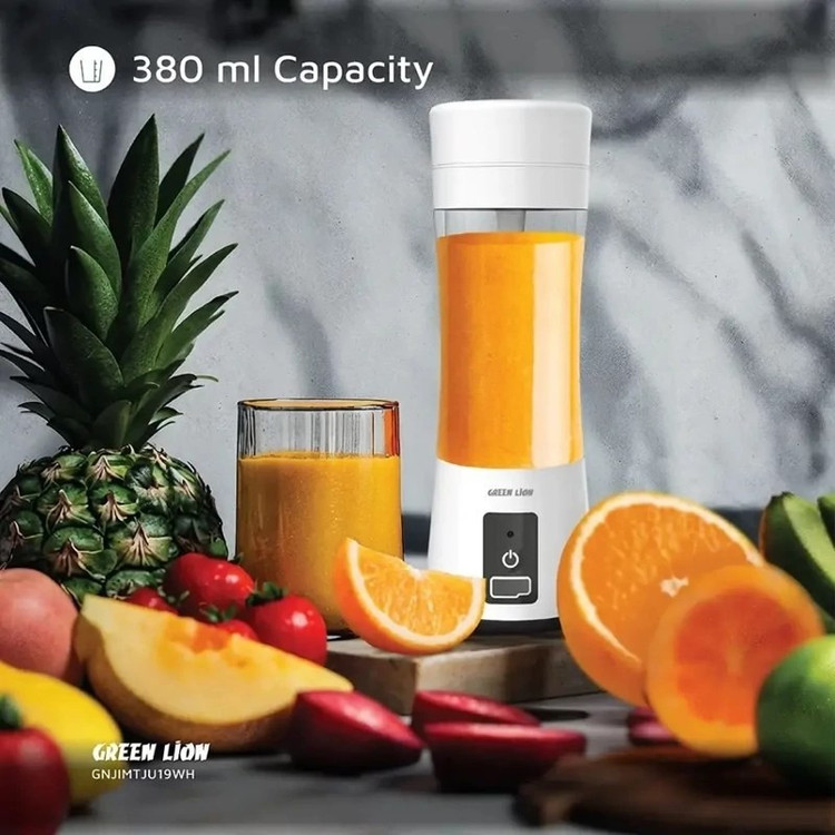 شیکر مخلوطکن شارژی گرین لاین Juice Mate موتور 45 وات، 18000 دور، ظرفیت 380 میلیلیتر، شارژ Type-C