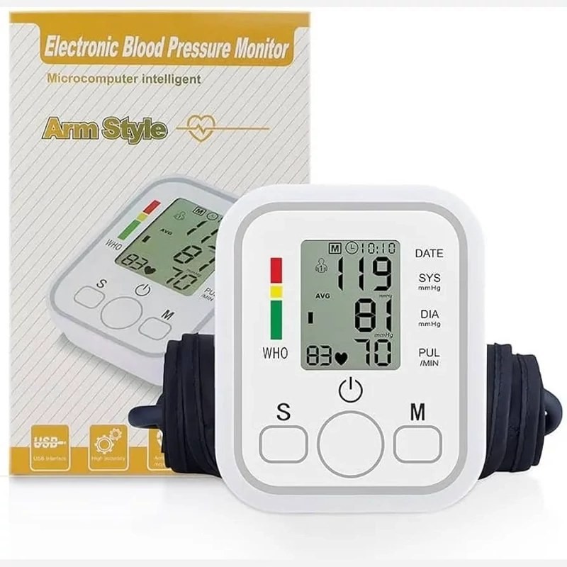 دستگاه فشار سنج الکترونیکی دیجیتالی ارم استایل Electronic Blood ARM STYLE