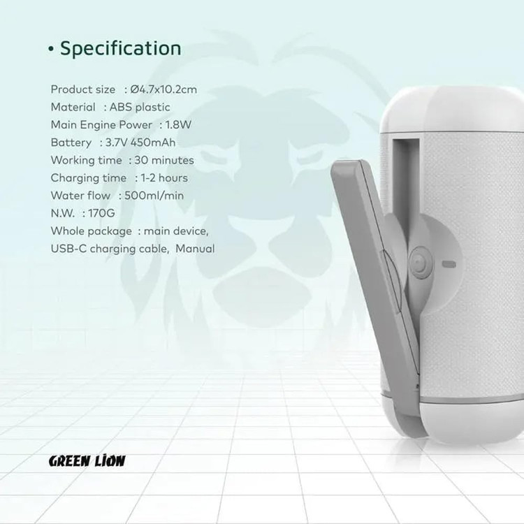 خودشور Green Lion Electric Pocket Bidet