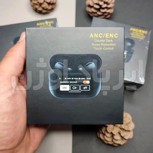ایرپاد BLACK A9 PRO مانیتور دار ANC-ENC نویز کنسلینگ فعال ورژن 2026