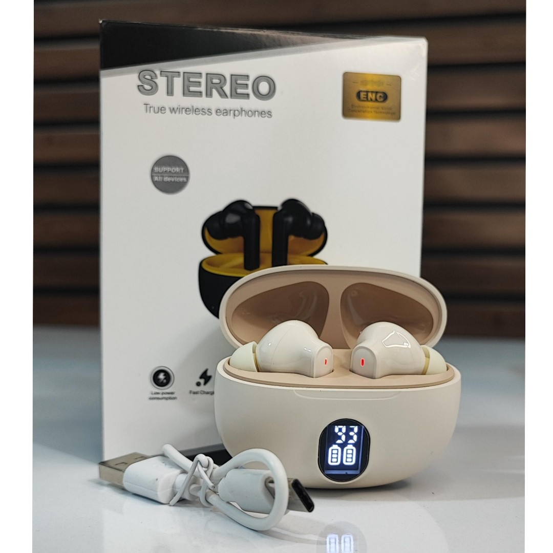 ایرپاد پرو STEREO ضدآب پاوربانک دار کیفیت درجه یک بلوتوث نسخه5 3 صحفه نمایش دار