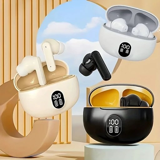 ایرپاد پرو STEREO ضدآب پاوربانک دار کیفیت درجه یک بلوتوث نسخه5 3 صحفه نمایش دار
