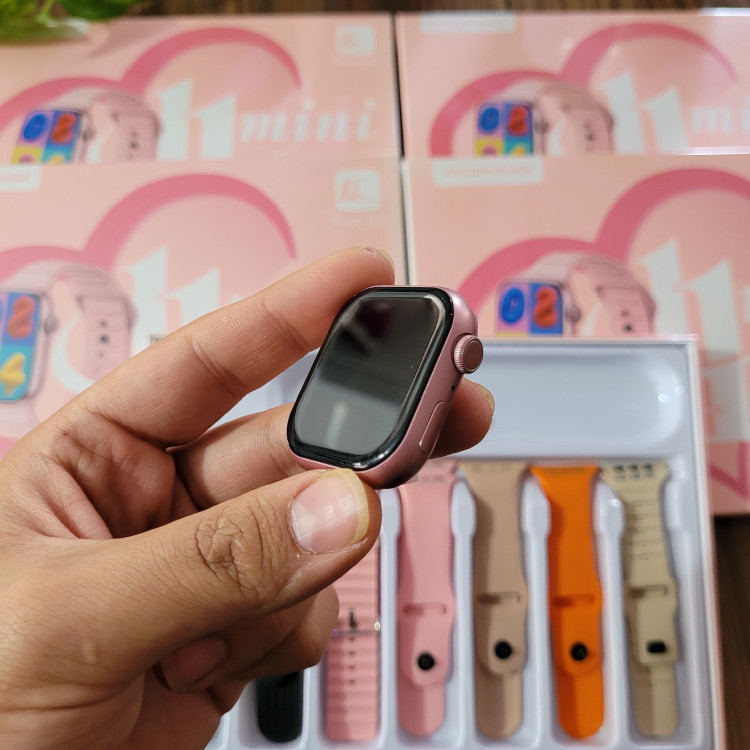 ساعت هوشمند KW87MINI هفت بند ورژن 2026 تمام صحفه اورجینال