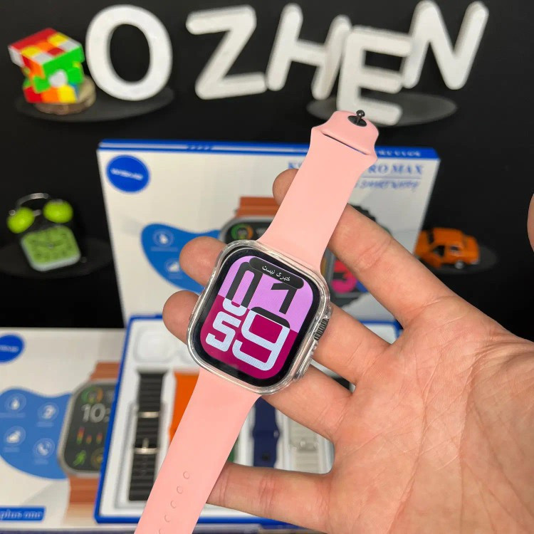 ساعت هوشمند K9ULTRAPROMAX هفت بند همراه با گارد ورژن 2026 بدون لگ هفت روز مهلت تست واقعی
