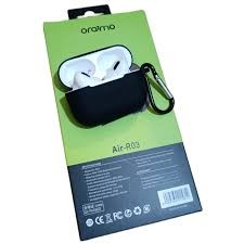 ایرپاد هندزفری بلوتوثی Air-R03 oraimo باکیفیت دوگوش همراه با گارد و کابل باتری بزرگ گیمینگ لمسی بلوتوث ورژن 5 3