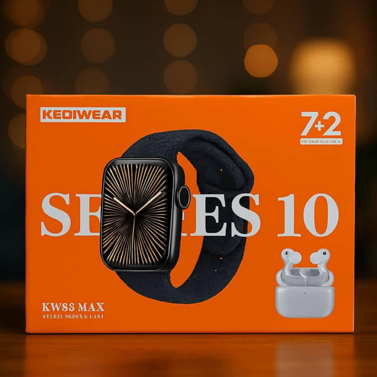 ساعت هوشمند KW 55 MAX هفت بند ایرپاد پرو ورژن 2026 ( بالاترین کیفیت بازار )