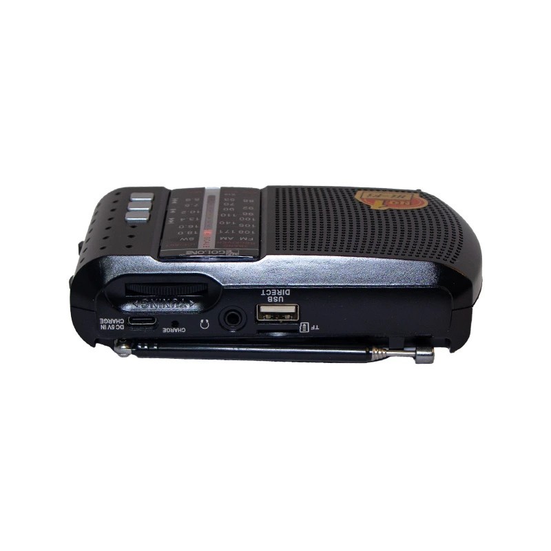 رادیو اسپیکر اصلی شارژی GOLON-ICF8 بلوتوثی جیبی گولون سه موج مدل GOLON ICF-8BT