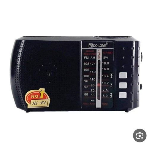 رادیو اسپیکر اصلی شارژی GOLON-ICF8 بلوتوثی جیبی گولون سه موج مدل GOLON ICF-8BT