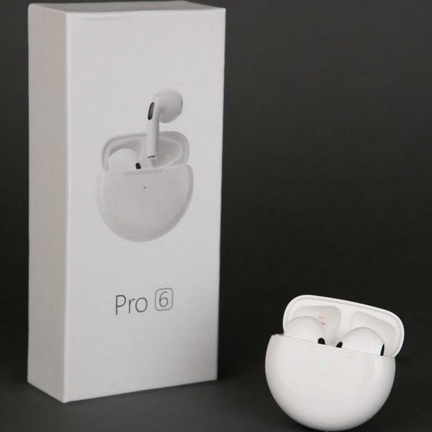 ایرپاد PRO6 دو گوش ورژن 5 3 جدید باطری بزرگ لمسی 2026 airpods ارسال فوری فروش ویژه