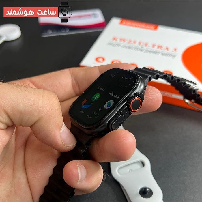 ساعت هوشمند KW23ULTRA 3 ورژن 2026 بالاترین کیفیت بازار تمامی امکانات خرید به قیمت عالی