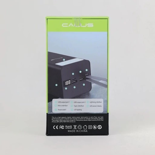پاوربانک غول 50000mAh Fast هزار کالوس اصلی 22 5 فست 4 خروجی اورجینال