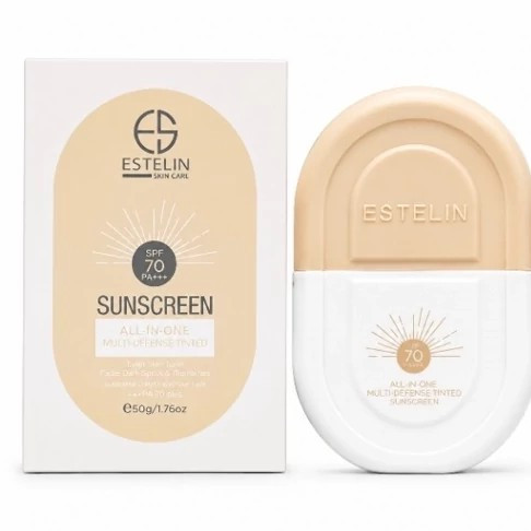 ضد آفتاب رنگی استلین SPF 70 (50 گرم)