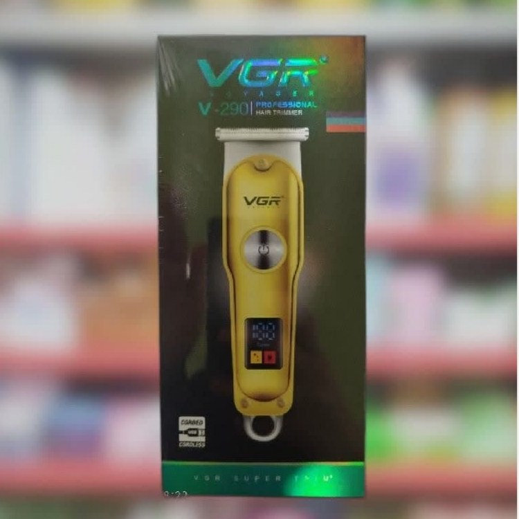 ماشین اصلاح موی پیشرفته و حرفه ای VGR مانیتور دار مدلV-2091با تیغه استیل ضد زنگTشکل