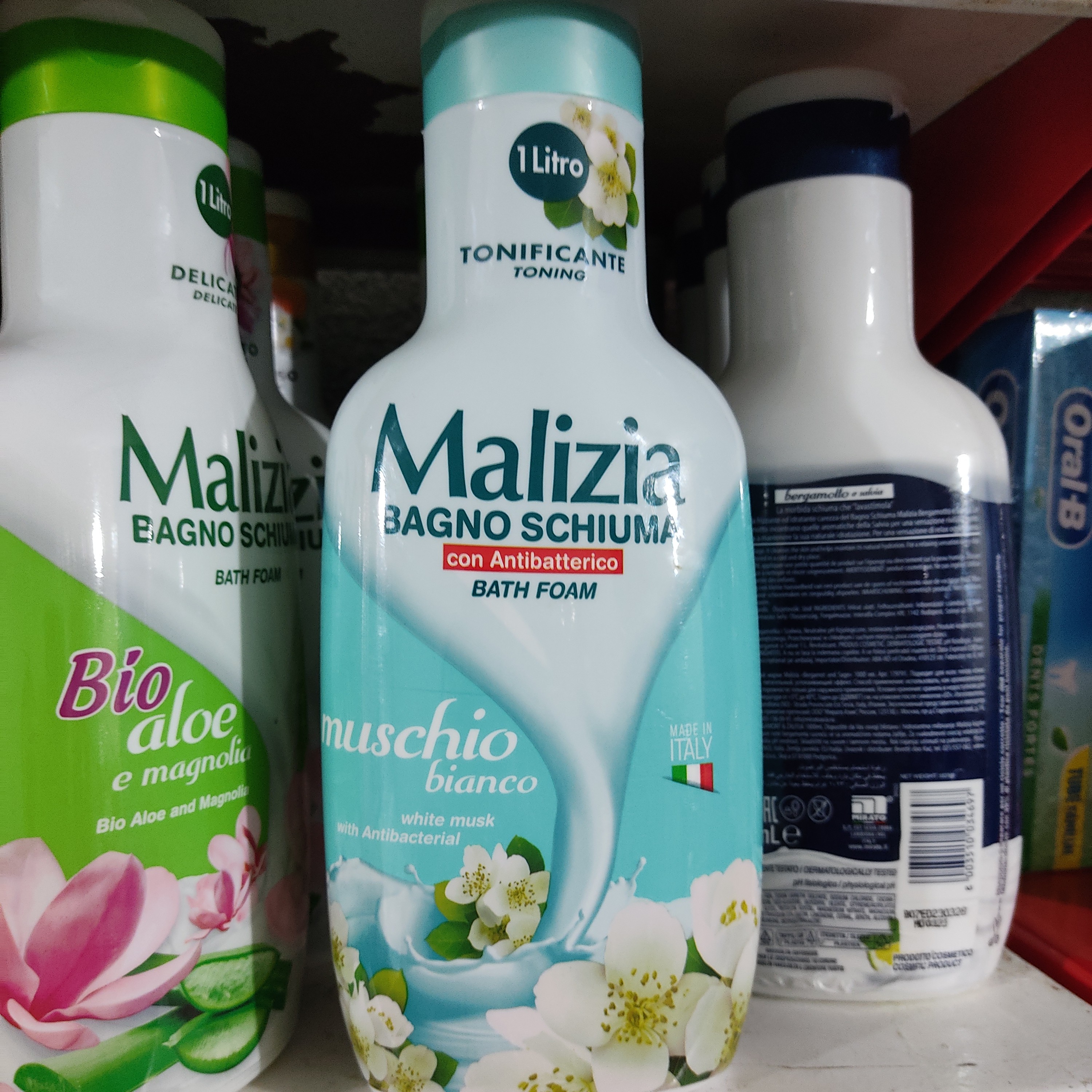 شامپو مالیزیا خارجی ساخت ایتالیا اورجینال اصل با اسانس گلهای بهار