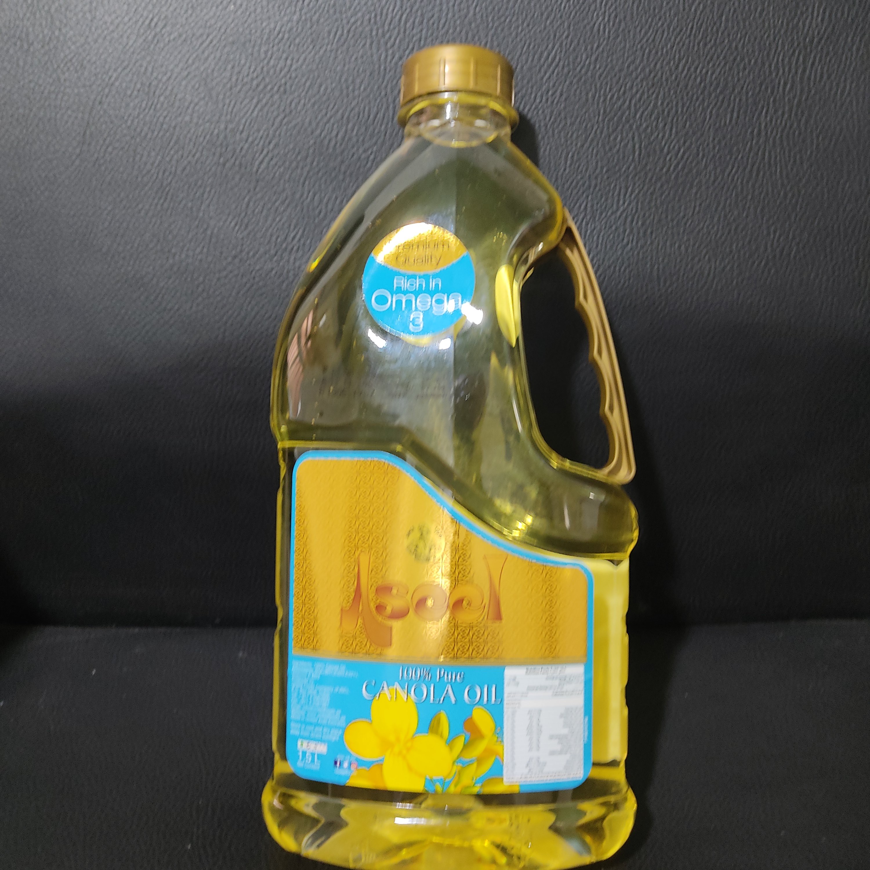 روغن مایع اصیل کانولا خارجی اصل 1500 گرمی