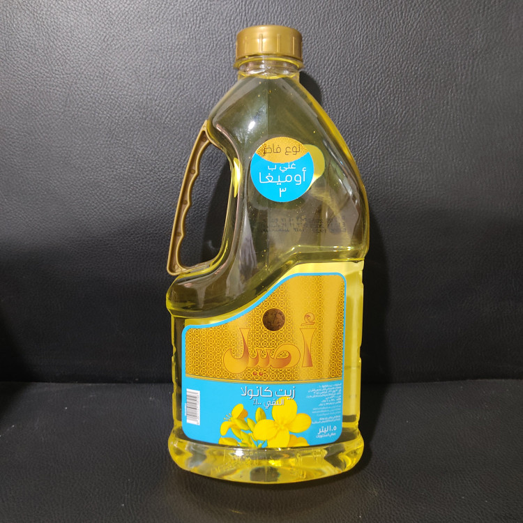 روغن مایع اصیل کانولا خارجی اصل 1500 گرمی