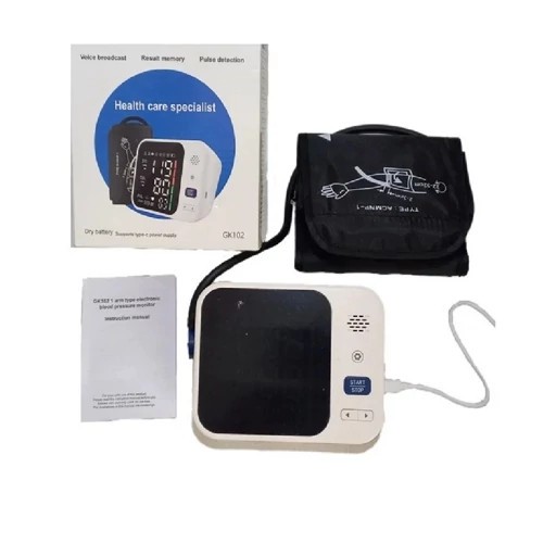 فشارسنج سخنگو فارسی بازویی دیجیتال GK102 (اصلی) (اورجینال) (جعبه پاره یا فاقد جعبه)