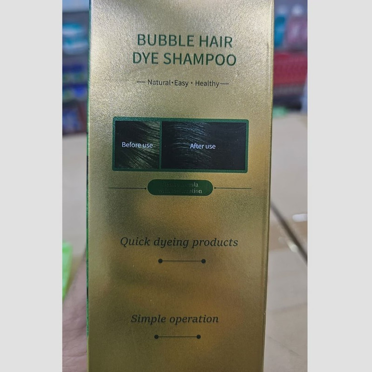 رنگ مو شامپویی بابل موس اورجینال 500ml - رنگ مشکی طبیعی گیاهی بدون رنگ گرفتن پوست تضمینی