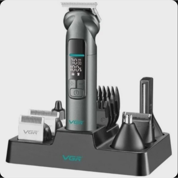 ست ماشین اصلاح وی جی آر مدل V-096 ضد آب