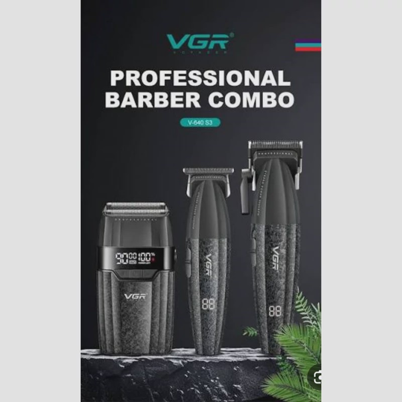 ست ماشین اصلاح وی جی ار مدل VGR-V640 S3