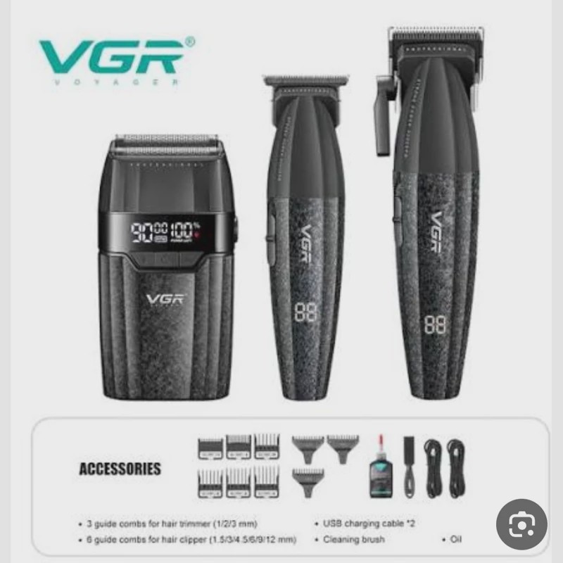 ست ماشین اصلاح وی جی ار مدل VGR-V640 S3