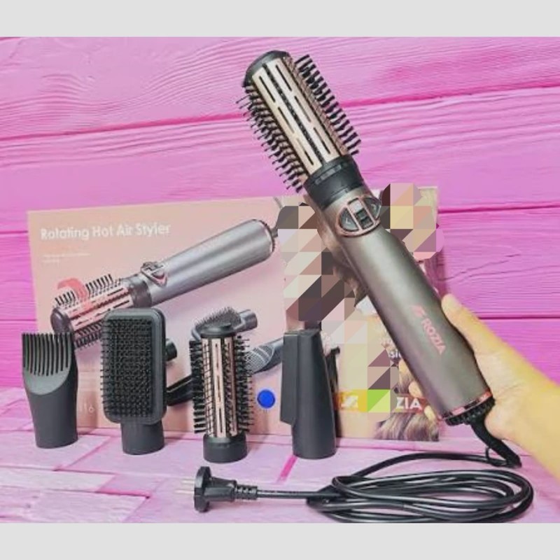 سشوار چرخشی برس دار روزیا مدل HC-8116