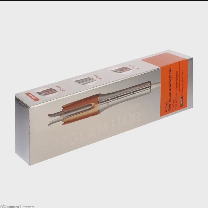 فر کننده مو شیگلم مدل One Touch سایز 25 و 32 میلی متر اتوماتیک خانگی با صفحه سرامیکی