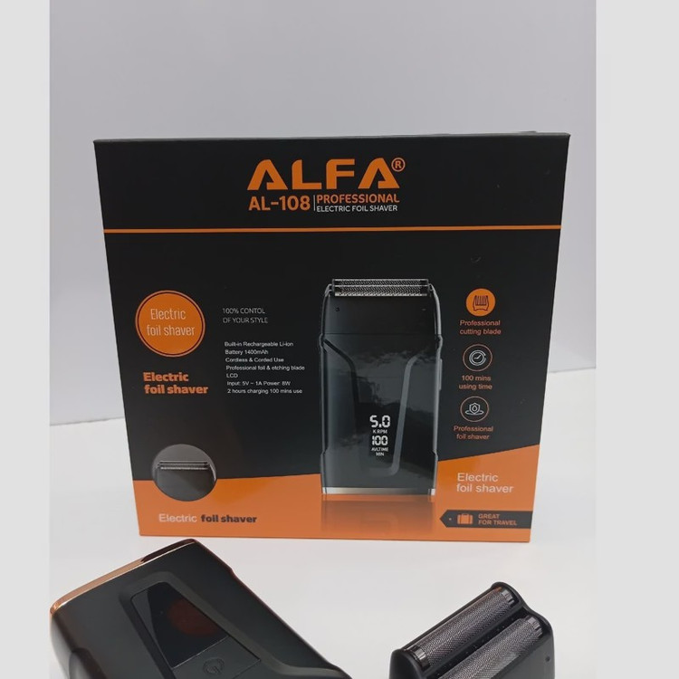 ماشین اصلاح شیور آلفا مدل AL-108 مخصوص اصلاح صفر ریش
